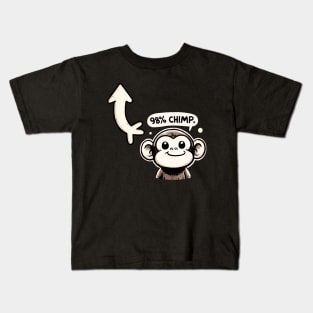 98 Percent little Chimp Kids T-Shirt